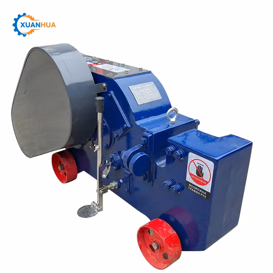Macchina per il taglio automatica del tondo per cemento armato in acciaio d'acciaio della taglierina manuale della barra d'acciaio Gq50 della fornitura diretta della fabbrica della Cina